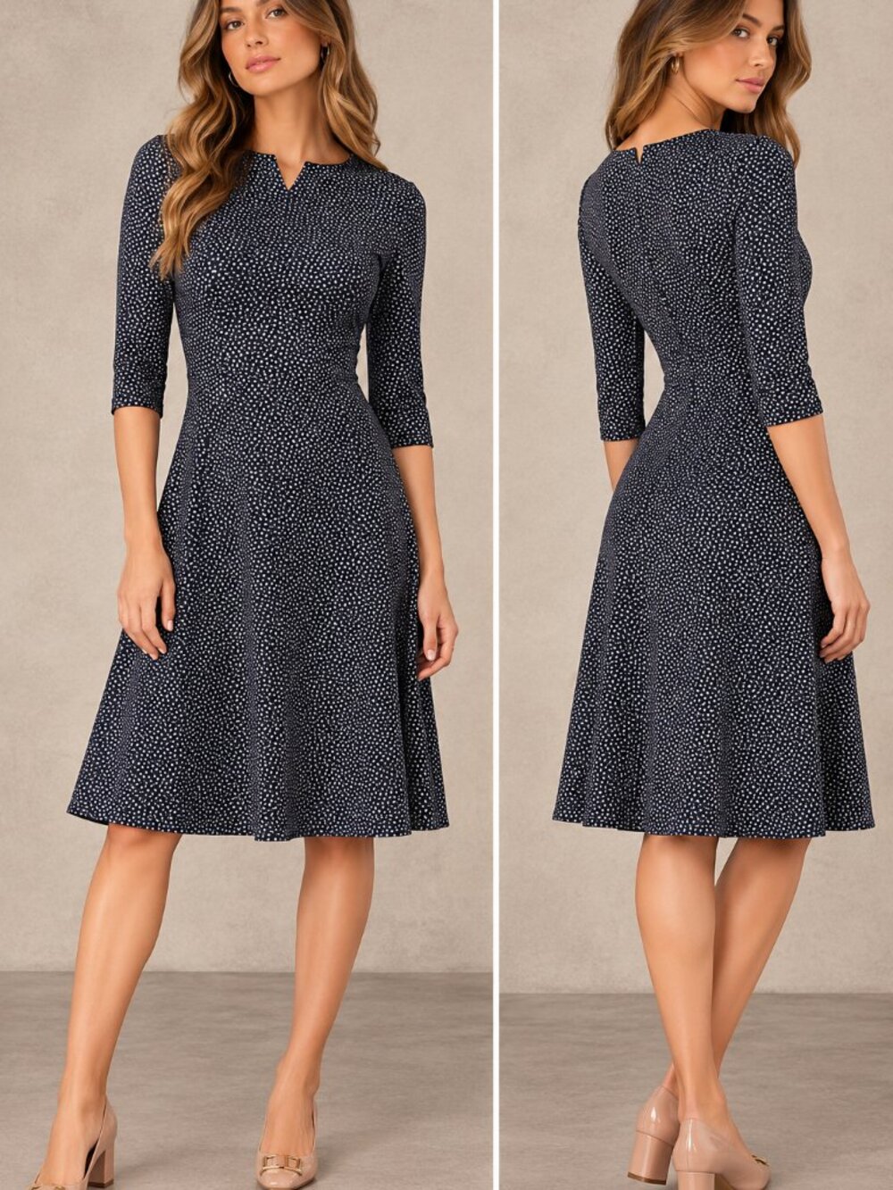 LK Bennett Harri Sloane Swing Dress Size 10